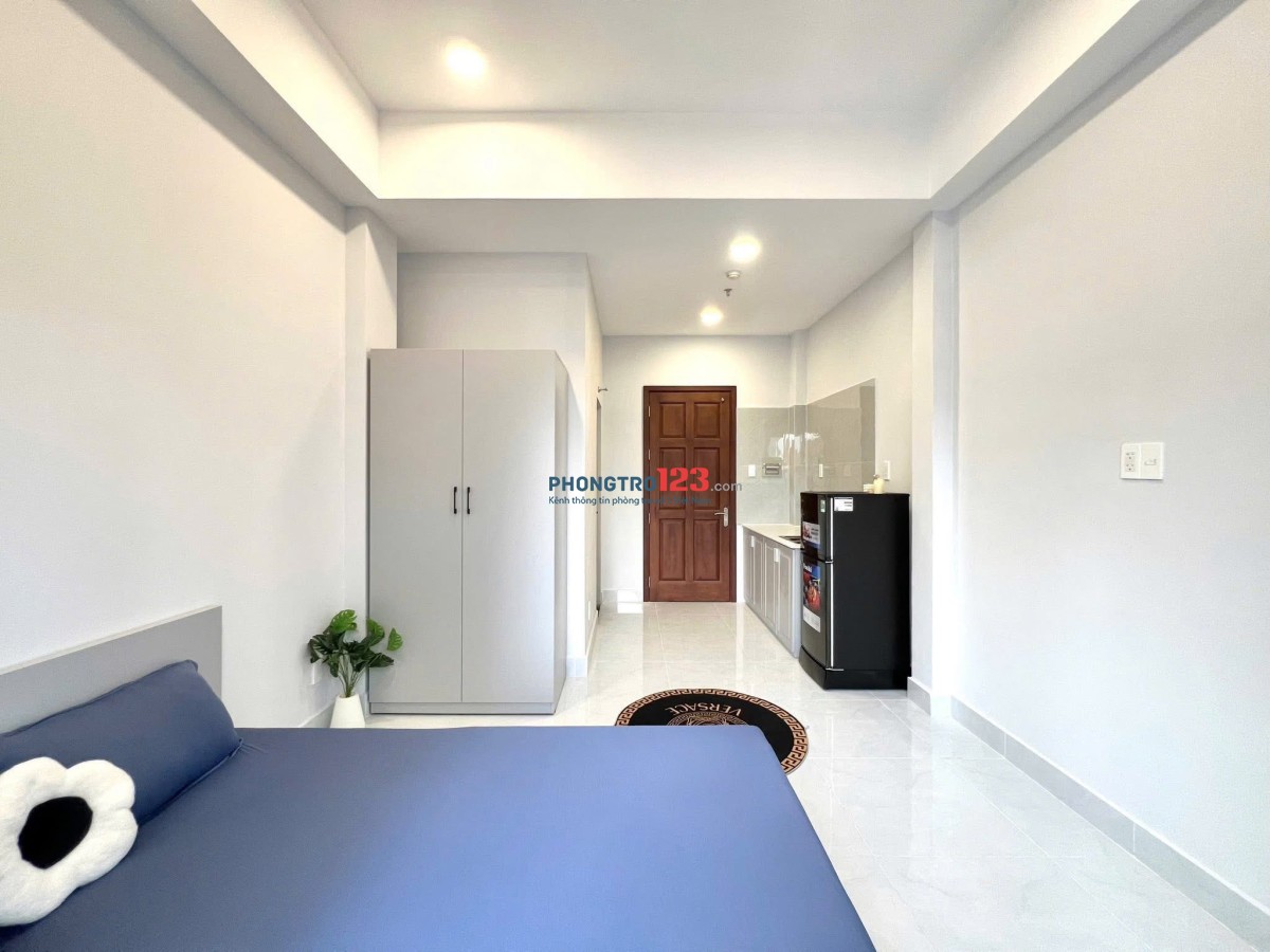 Cho thuê Căn hộ Studio Ban Công, đầy đủ Nội thất - 45m2 - 4tr9 | Nguyễn Sỹ Sách, Tân Bình