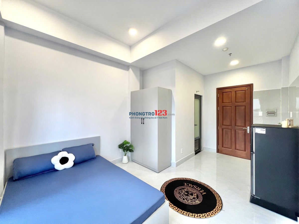 Cho thuê Căn hộ Studio Ban Công, đầy đủ Nội thất - 45m2 - 4tr9 | Nguyễn Sỹ Sách, Tân Bình