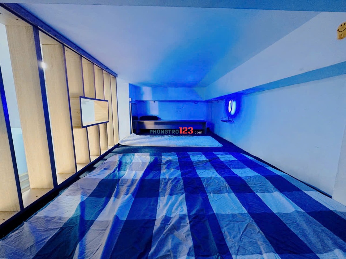 PHÒNG TRỌ GÁC LỬNG CÓ CỬA SỔ THOÁNG MÁT NGAY TRƯƠNG CÔNG ĐỊNH GẦN K300 ETOWN