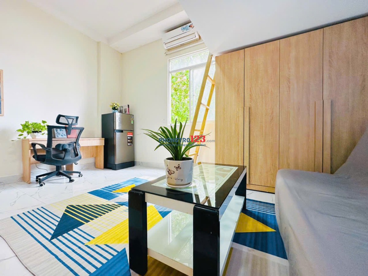 PHÒNG TRỌ GÁC LỬNG CÓ CỬA SỔ THOÁNG MÁT NGAY TRƯƠNG CÔNG ĐỊNH GẦN K300 ETOWN