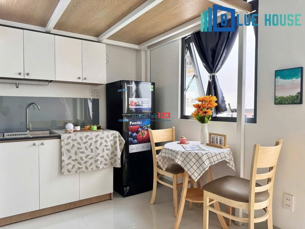 Cho thuê Căn hộ Duplex full nội thất – Ban công rộng thoáng mát, Máy giặt riêng – Gần Etown Cộng Hoà