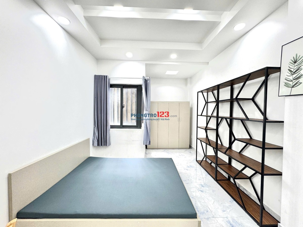 CHO THUÊ CĂN HỘ STUDIO FULL NỘI THẤT MÁY GIẶT RIÊNG NGAY TRUNG TÂM QUẬN TÂN BÌNH
