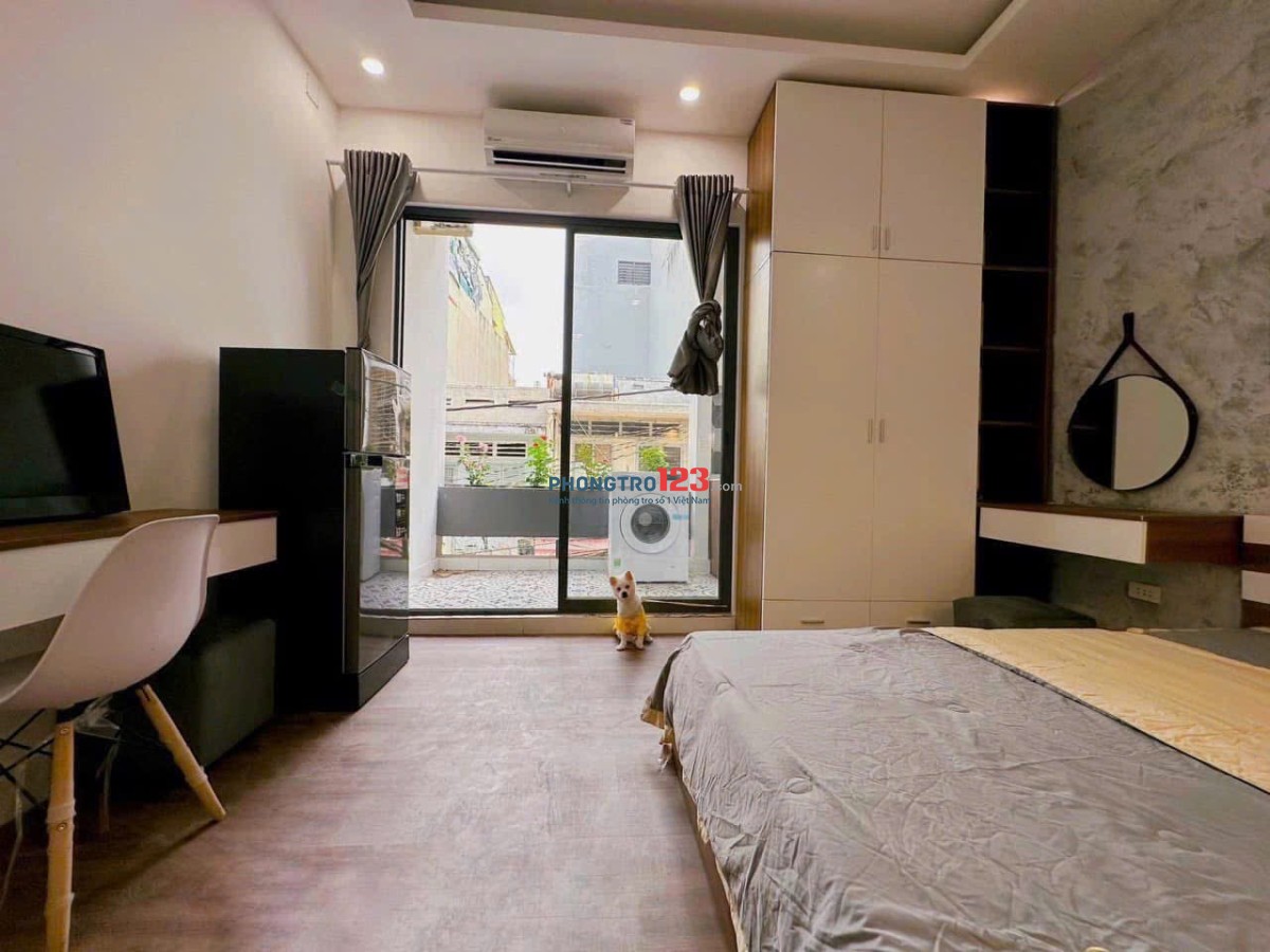 Căn Hộ 1PN Full Nội Thất Ngay Tân Bình – Ban Công Siêu Đẹp, 3 Phút Tới Sân Bay! Giá Tốt