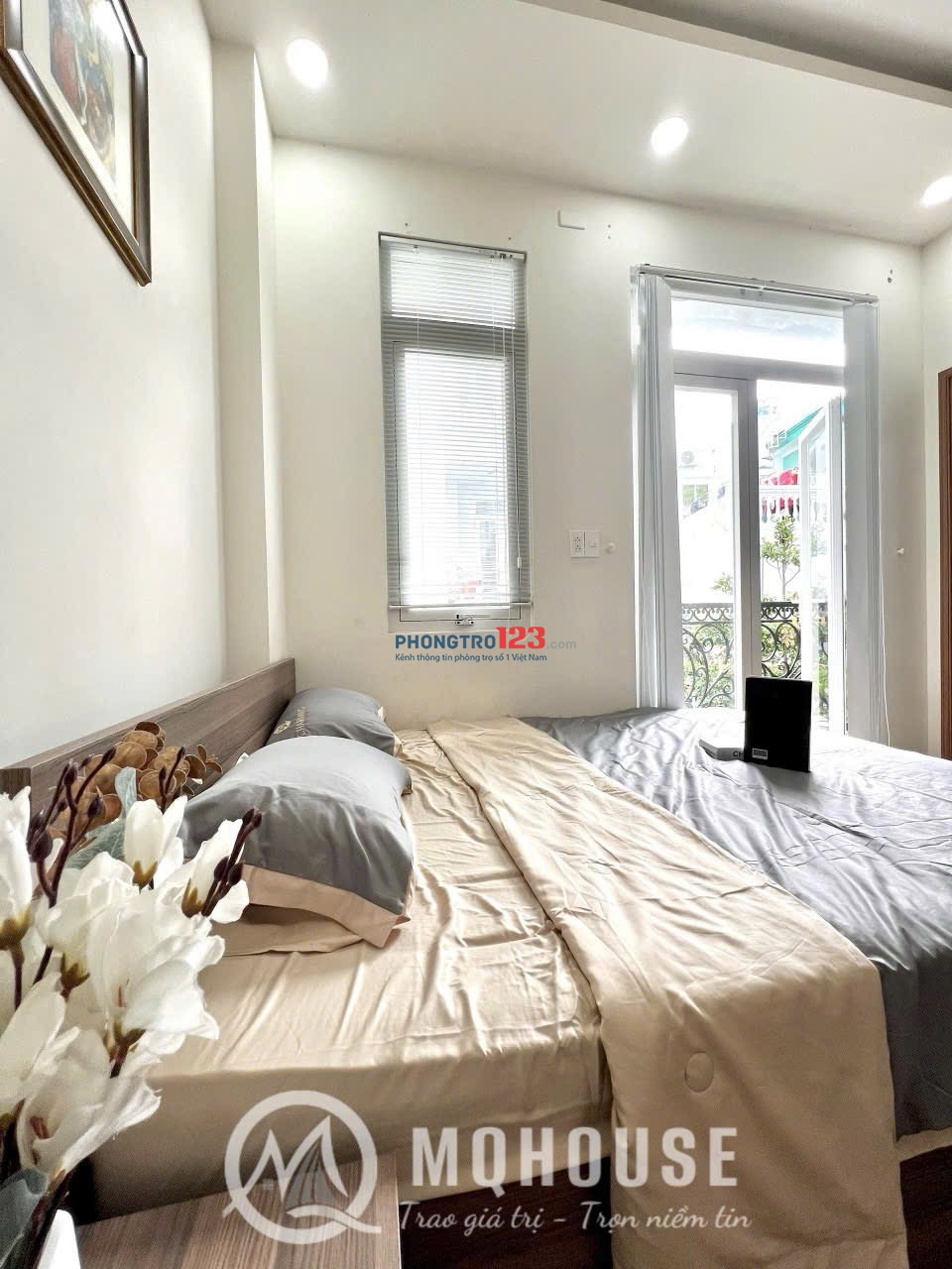  Căn Hộ 1PN Full Nội Thất Tân Bình – Ban Công Đẹp, Giá Tốt – 3 Phút Tới Sân Bay! Xem Là Muốn Thuê