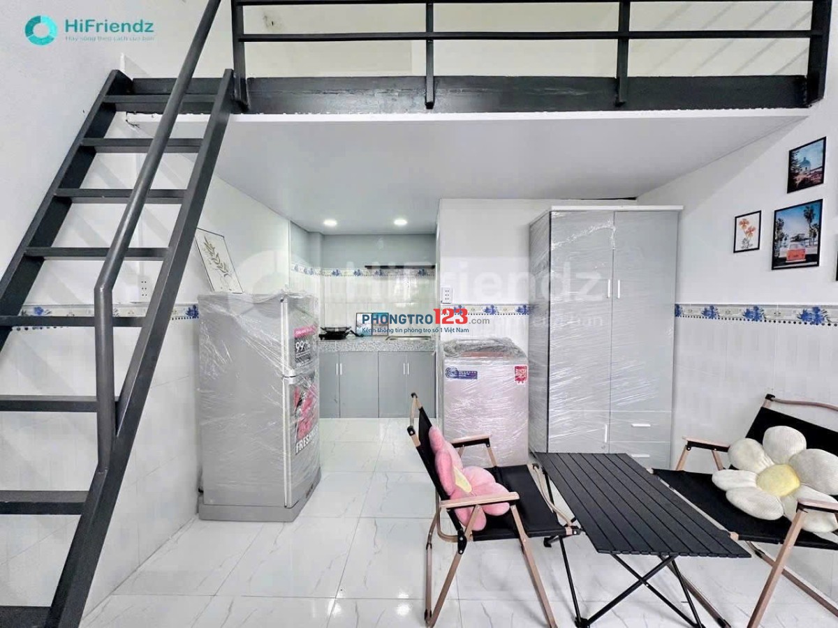 CHO THUÊ PHÒNG TRỌ MỚI GÁC CAO THOÁNG CÓ NỘI THẤT KẾ BÊN UFM, PHÚ MỸ HƯNG, TDTU, LOTTE, KCX