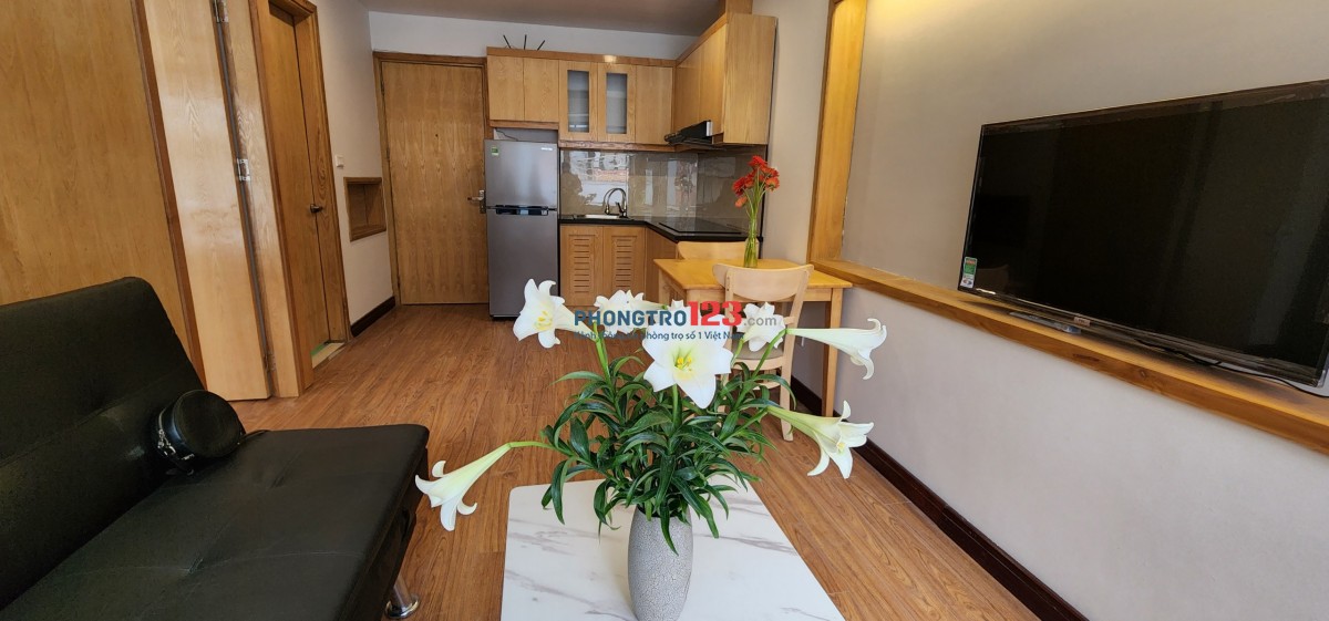 Chính chủ cho thuê căn hộ 1K 1N full đồ tại Tô Ngọc Vân, Tây Hồ