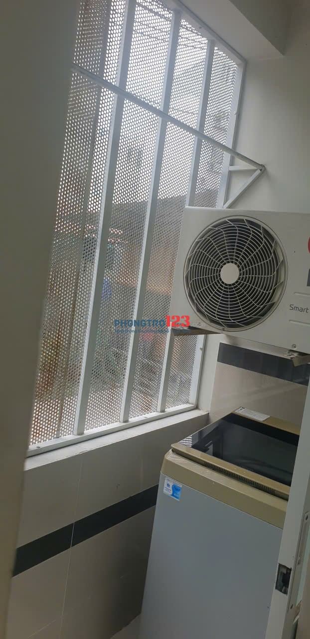 Chính chủ trống phòng 25m2, có máy lạnh, máy giặt, quạt, tủ lạnh, giường - đường số 10, An Khánh, Q2