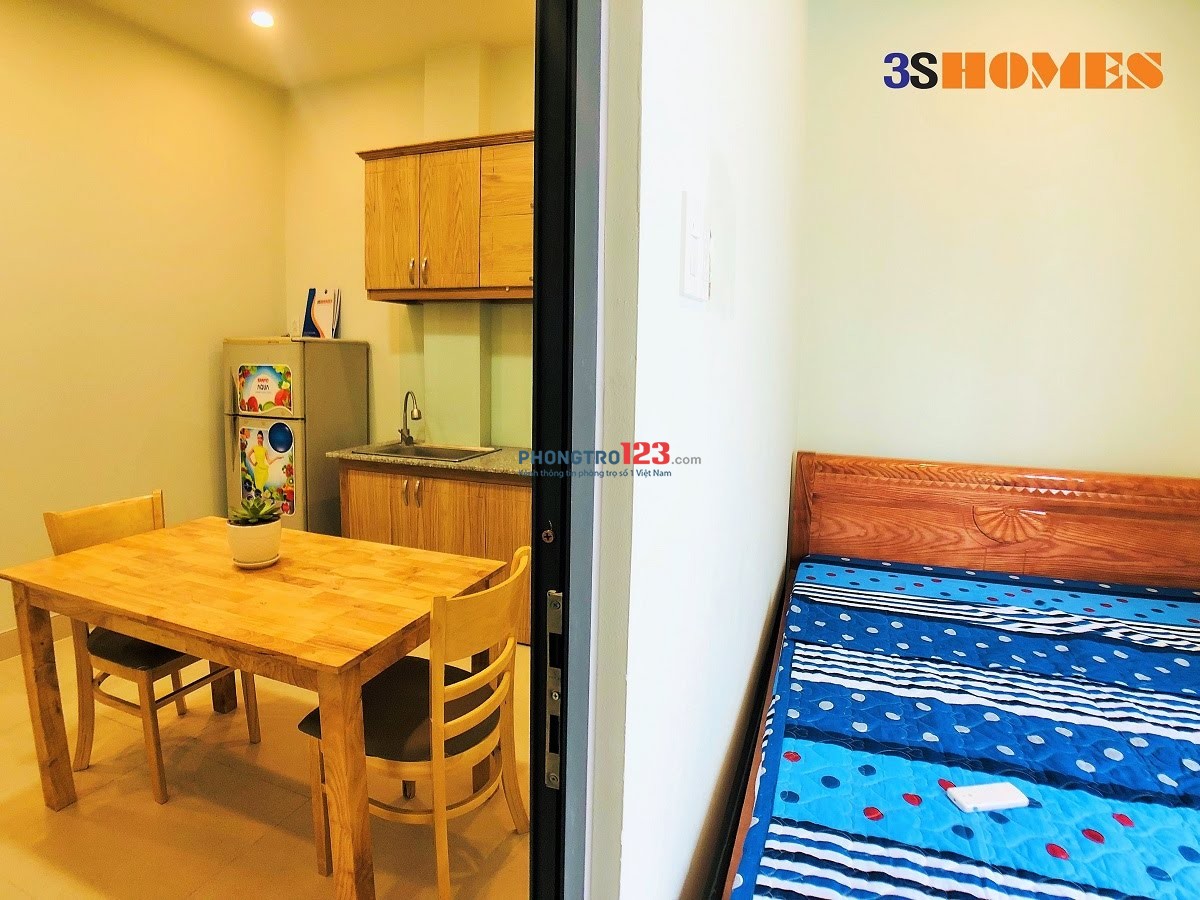 Phòng cho thuê có 1 phòng ngủ, 1 P.Khách => Lì xì giảm 40%