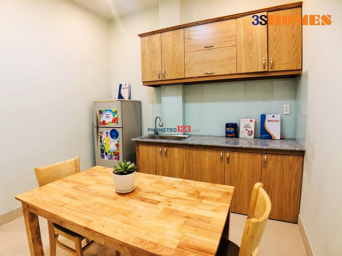 Phòng cho thuê có 1 phòng ngủ, 1 P.Khách => Lì xì giảm 40%