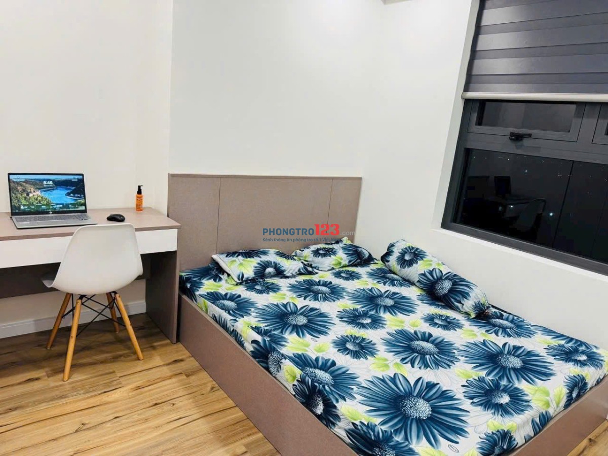 C/C Hoàng Hoa Thám, Carillon 1, P13, TB, 50m2, 1PN, 10tr5/th, Nhà mới