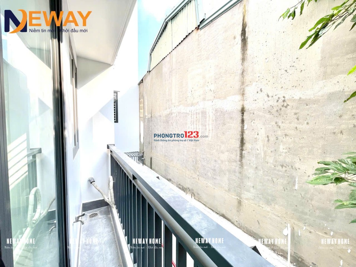 CHO THUÊ STUDIO - 1 PHÒNG NGỦ MỚI XÂY - FULL NỘI THẤT NGAY NGUYỄN VĂN QUÁ