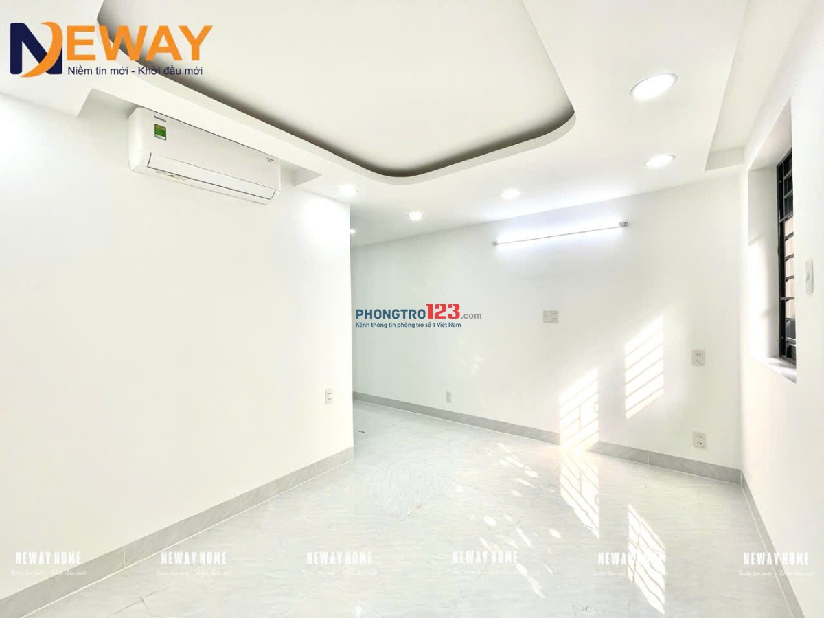 CHO THUÊ STUDIO - 1 PHÒNG NGỦ MỚI XÂY - FULL NỘI THẤT NGAY NGUYỄN VĂN QUÁ