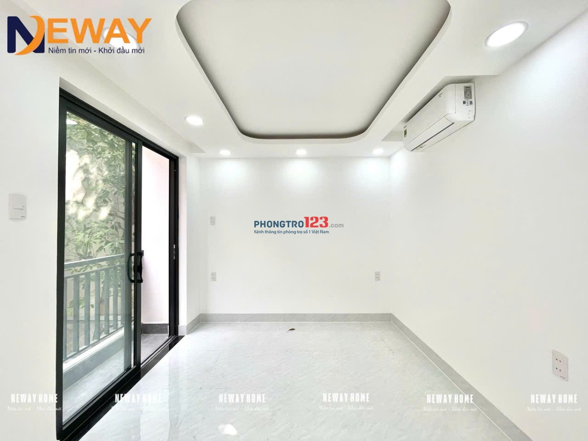 CHO THUÊ STUDIO - 1 PHÒNG NGỦ MỚI XÂY - FULL NỘI THẤT NGAY NGUYỄN VĂN QUÁ