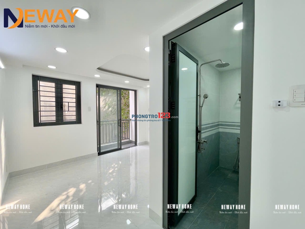 CHO THUÊ STUDIO - 1 PHÒNG NGỦ MỚI XÂY - FULL NỘI THẤT NGAY NGUYỄN VĂN QUÁ