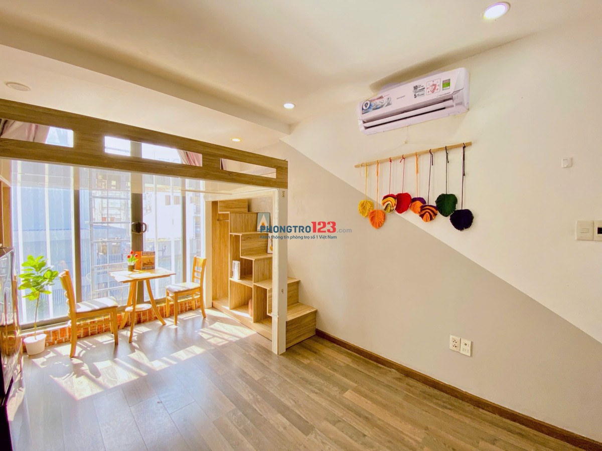 CHO THUÊ CĂN HỘ STUDIO CÓ CỬA SỔ RỘNG – BAN CÔNG – NGAY LŨY BÁN BÍCH – TÂN PHÚ