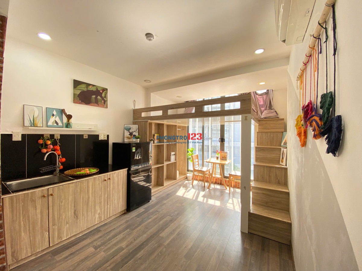 CHO THUÊ CĂN HỘ STUDIO CÓ CỬA SỔ RỘNG – BAN CÔNG – NGAY LŨY BÁN BÍCH – TÂN PHÚ