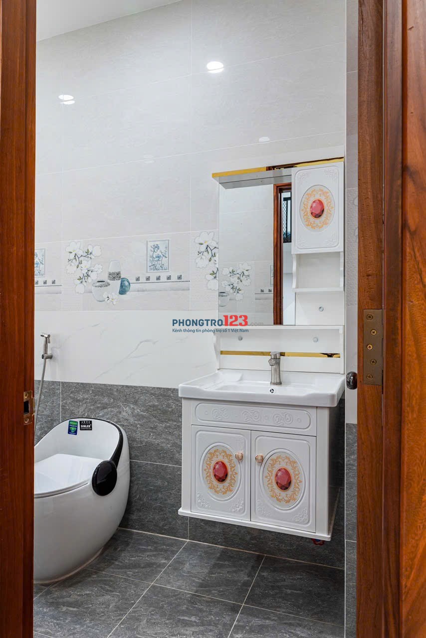 CHO THUÊ PHÒNG GÁC MÁY GIẶT RIÊNG, RỘNG, ĐẸP - NƠ TRANG LONG, QUẬN BÌNH THẠNH GẦN Q1, Q3, PHÚ NHUẬN