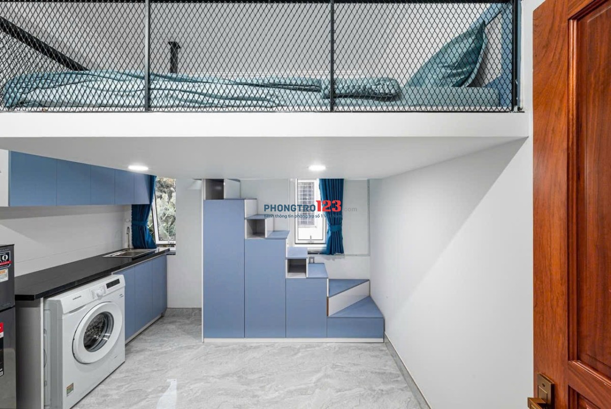 CHO THUÊ PHÒNG GÁC MÁY GIẶT RIÊNG, RỘNG, ĐẸP - NƠ TRANG LONG, QUẬN BÌNH THẠNH GẦN Q1, Q3, PHÚ NHUẬN
