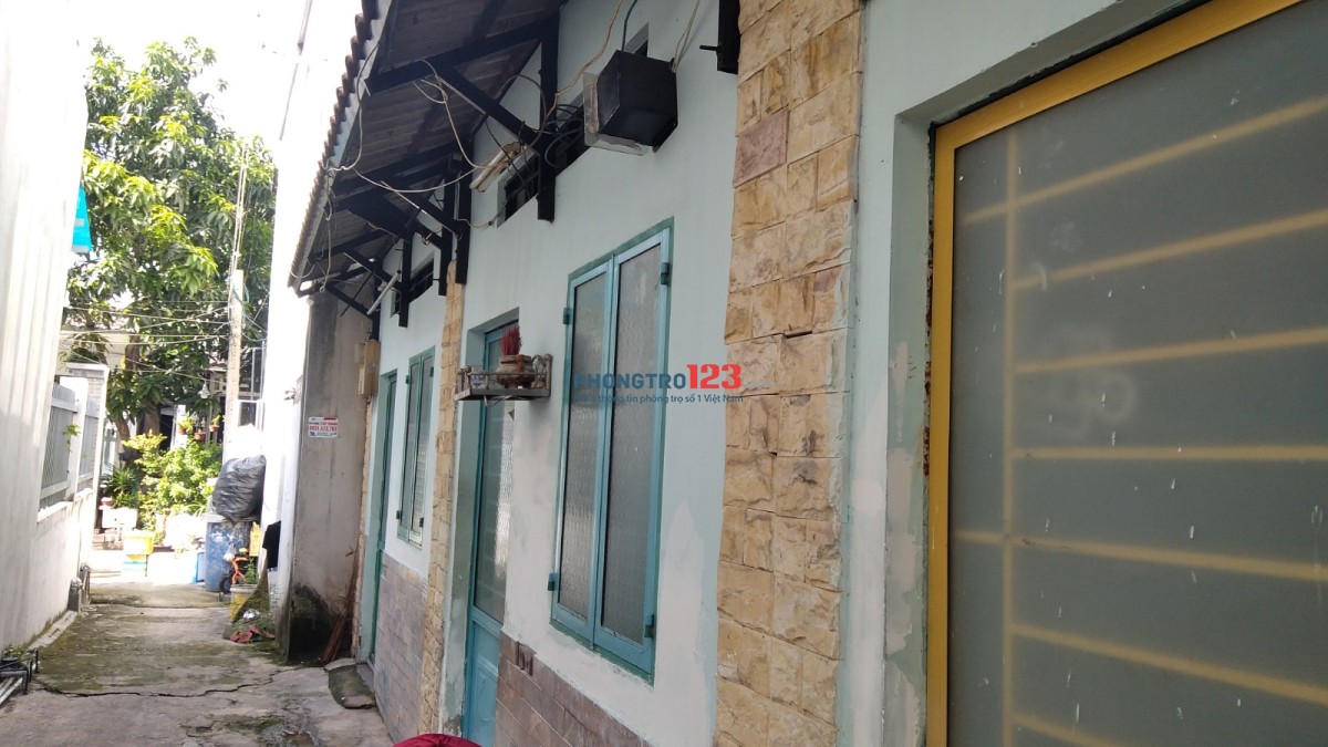 Nhà trọ nguyên căn 3x7m. 1 trệt 1 lầu suốt. Gần cầu Phú xuân.