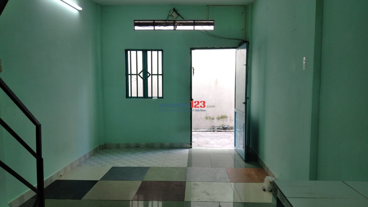 Nhà trọ nguyên căn 3x7m. 1 trệt 1 lầu suốt. Gần cầu Phú xuân.