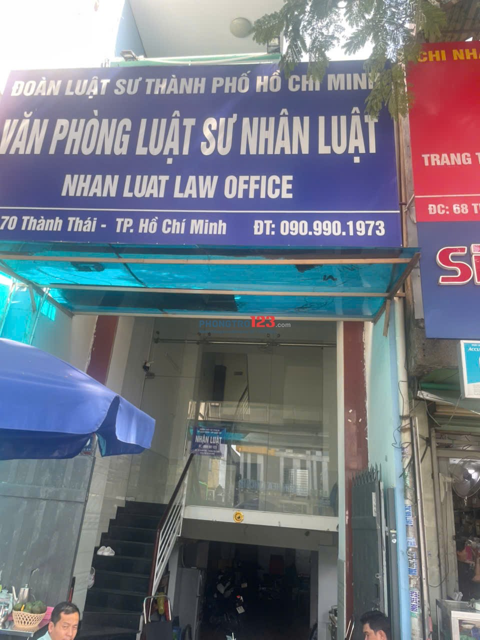 Chính chủ cho thuê mặt bằng mặt tiền số 70 Thành Thái Phường 12 Quận 10