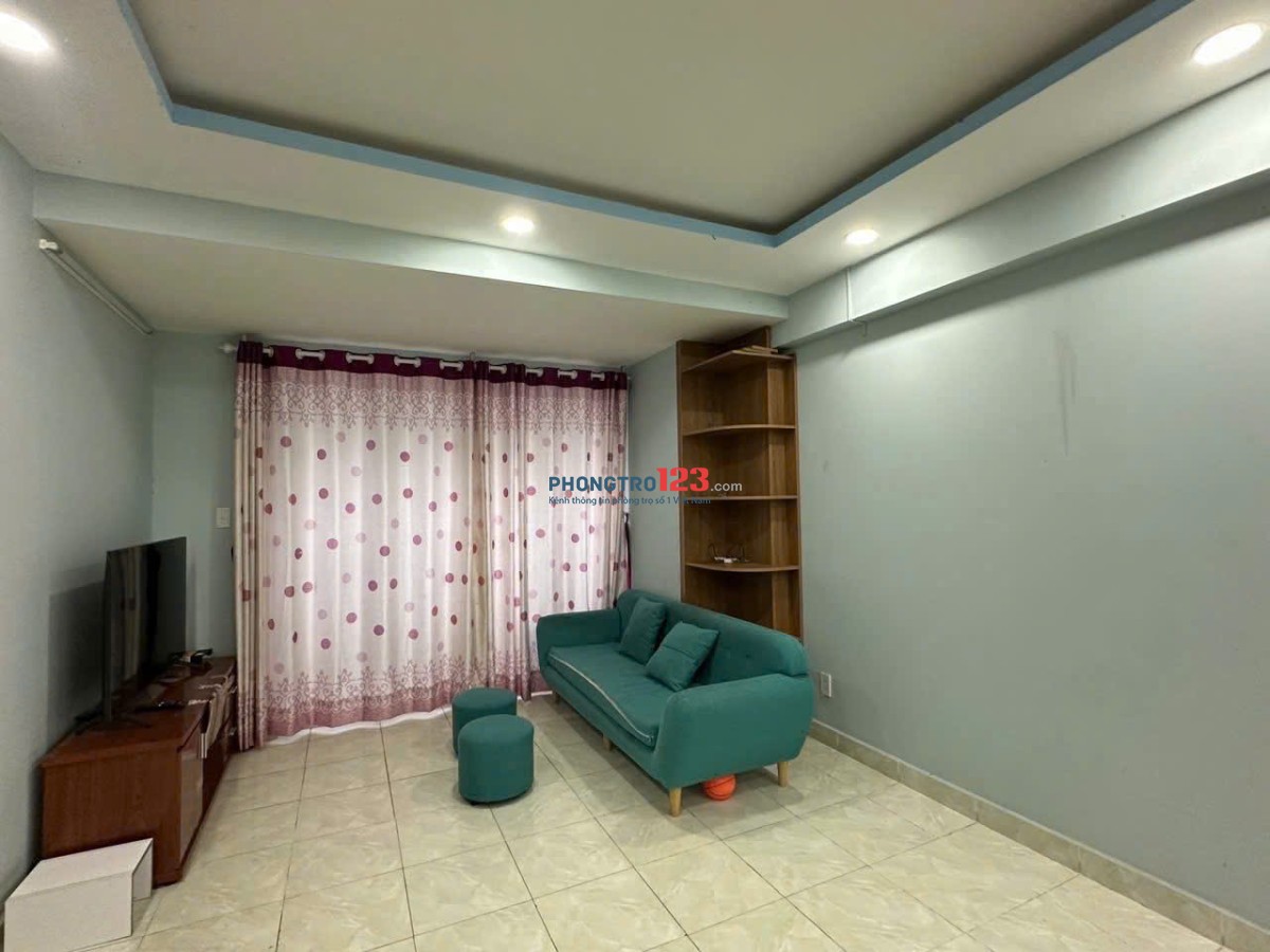 Căn hộ Tú Xương, P6, Quận 3: 10,5triệu, 2p ngủ, có NT, ban công, 100m2