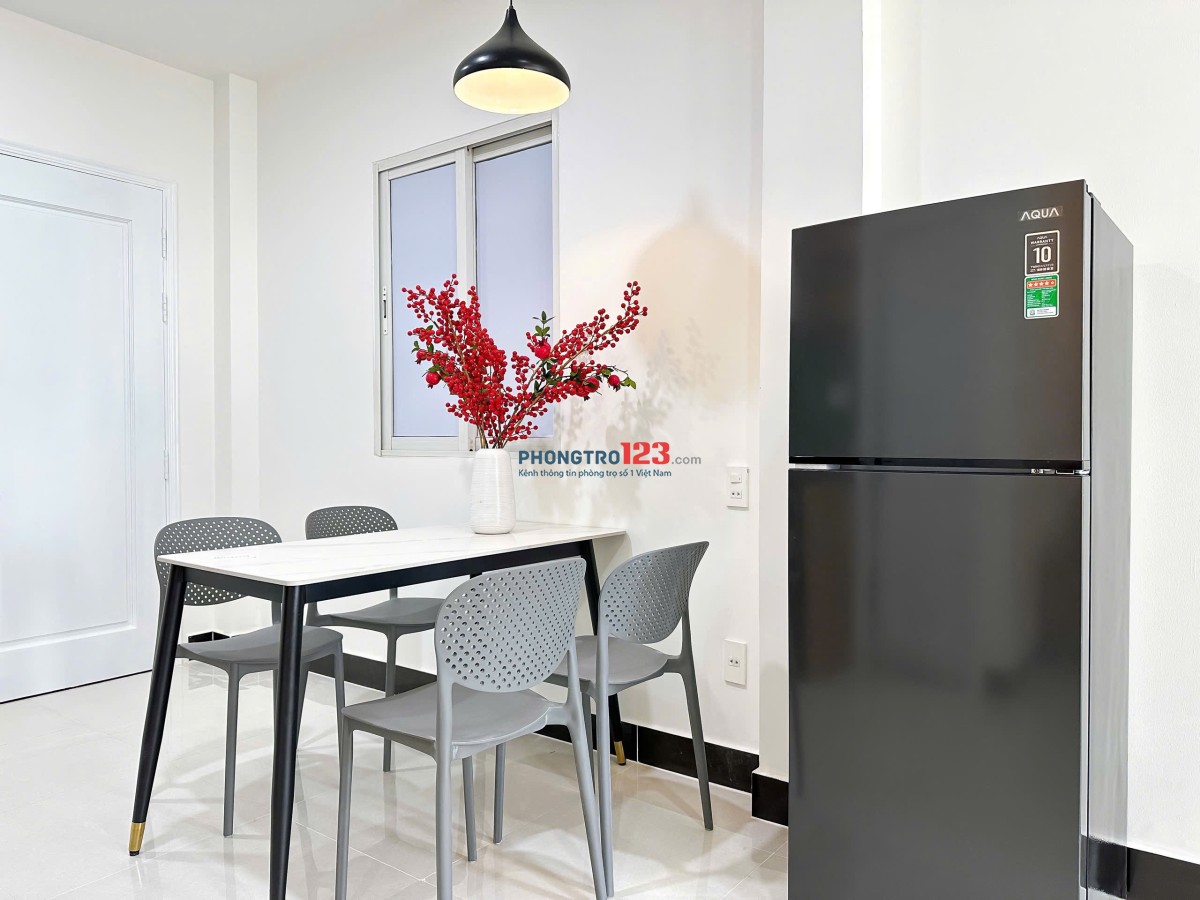 CHO THUÊ CĂN HỘ 1 PHÒNG NGỦ FULL NỘI THẤT GẦN SÂN BAY TÂN SƠN NHẤT - TÂN BÌNH