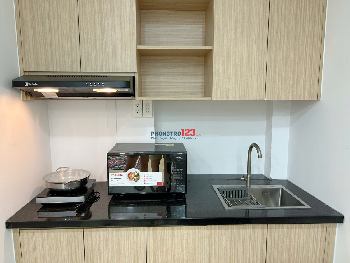 CHÍNH CHỦ CHO THUÊ CĂN HỘ DỊCH VỤ - ĐẦY ĐỦ TIỆN NGHI - CHỈ VIỆC XÁCH VALI VÀO