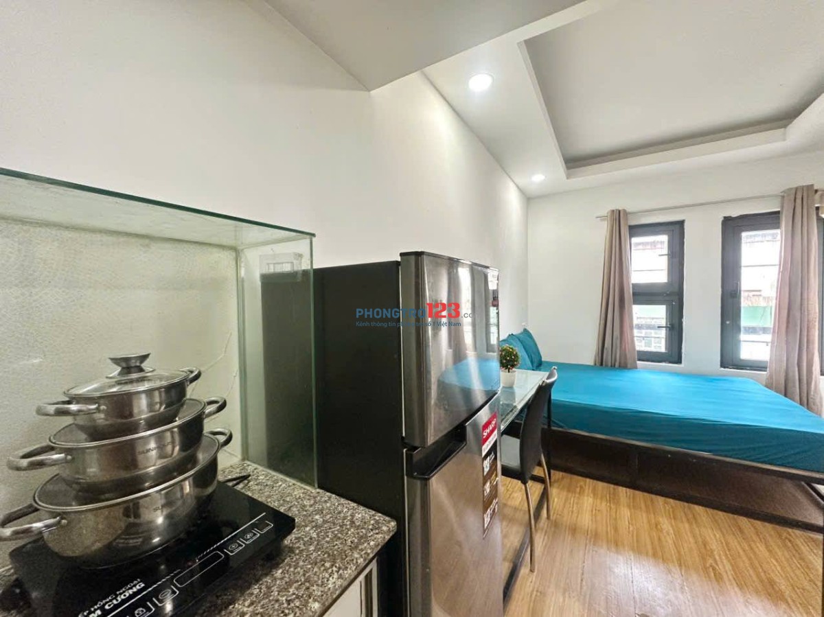 CĂN HỘ 30M2 FULL NỘI THẤT TRẦN PHÚ THOÁNG MÁT, RỘNG RÃI