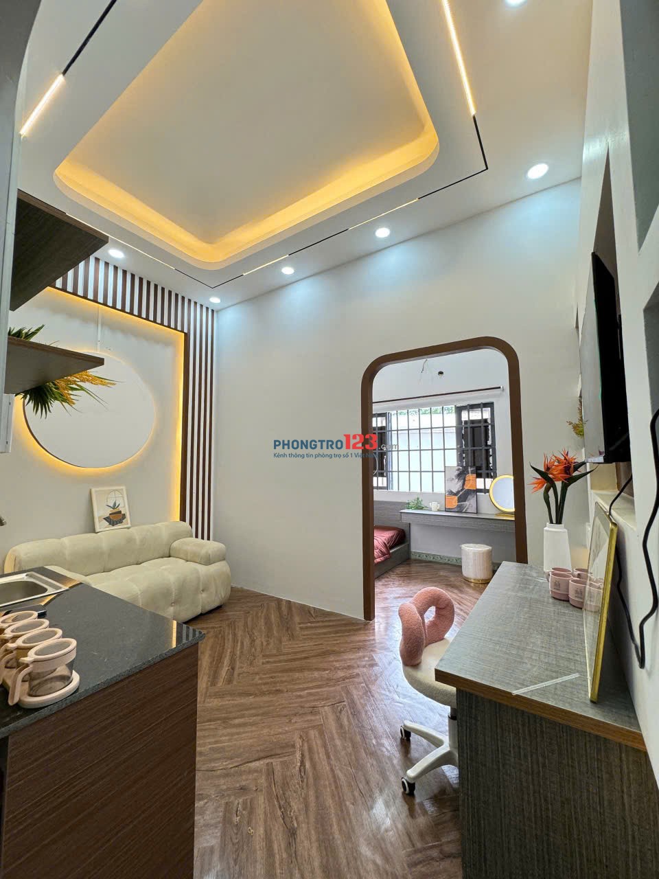 Phòng trọ 1PN, 1 WC riêng Ba Vân Tân Bình