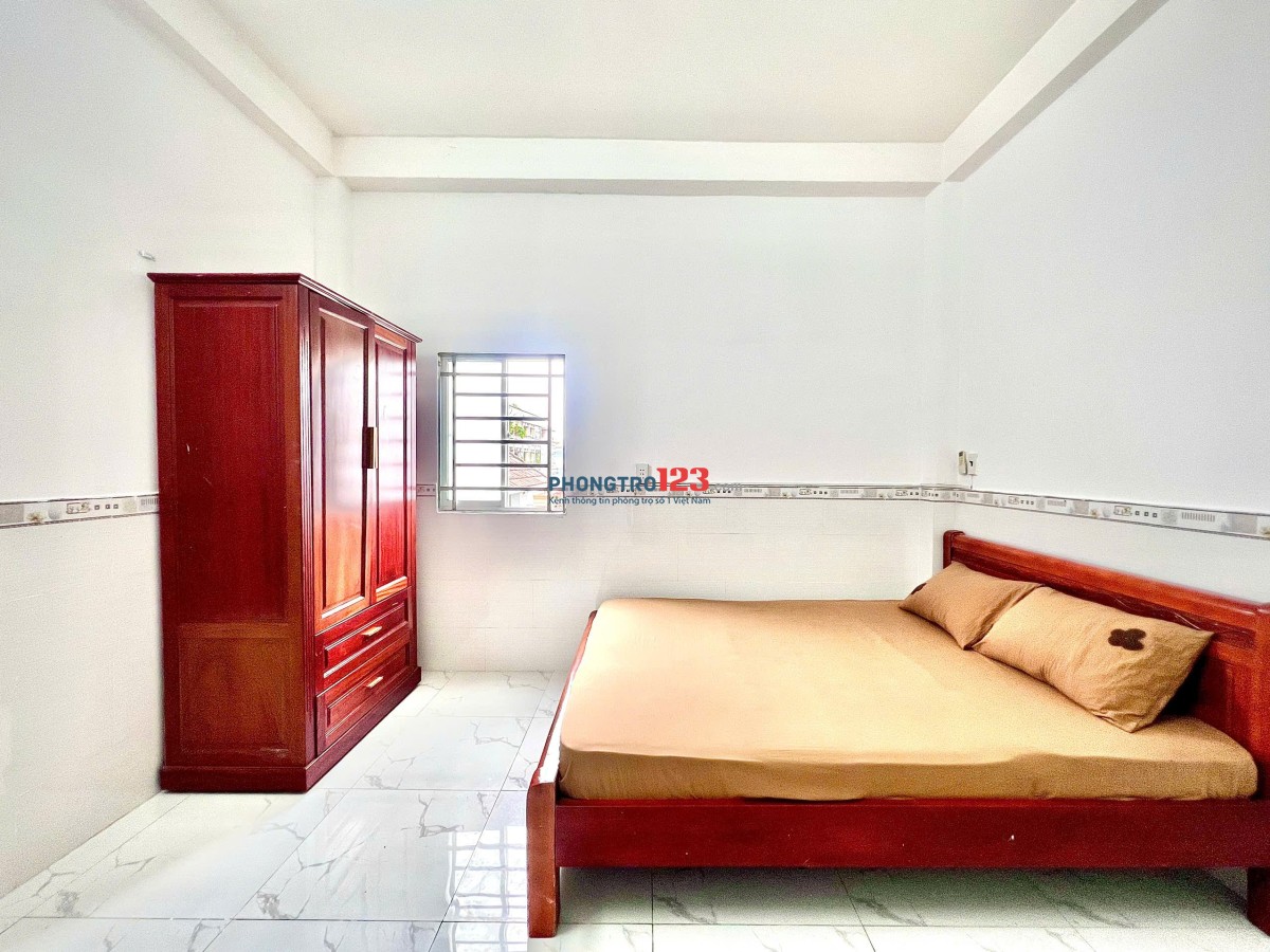 PHÒNG TRỌ THOÁNG MÁT 25M2 ĐẦY ĐỦ NỘI THẤT ĐỘC LẬP Q.TÂN PHÚ