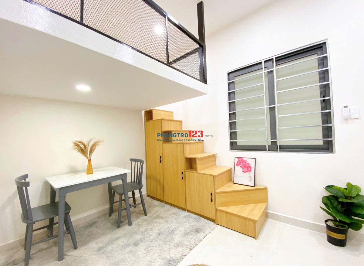 CHO THUÊ CĂN HỘ DUPLEX GẦN ĐẠI HỌC VĂN HIẾN NGAY TRUNG TÂM QUẬN TÂN BÌNH