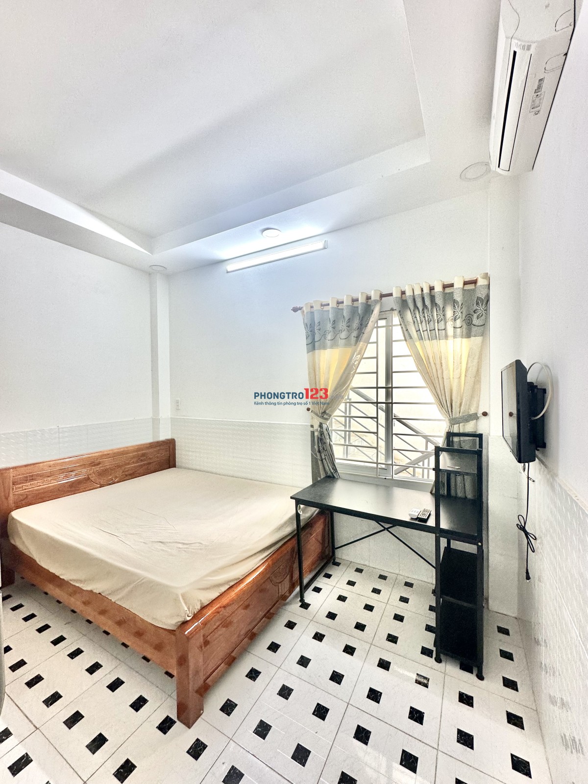 Phòng cửa sổ thoáng sau Giga Mall, giờ giấc tự do, an ninh