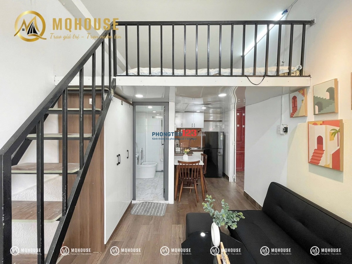 Cho Thuê Căn hộ Mini_Tiện Nghi__An Ninh_Ngay Cầu Vượt Hoàng Hoa Thám