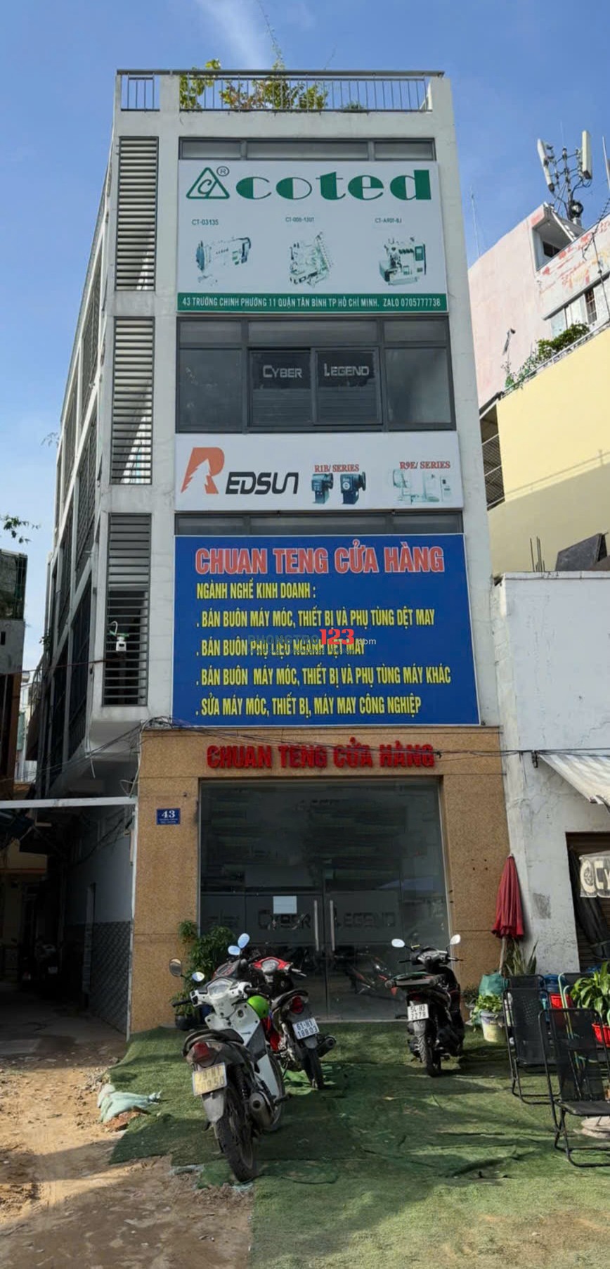 CHO THUÊ NHÀ NGUYÊN CĂN MẶT TIỀN ĐƯỜNG LỚN - HỢP ĐỒNG DÀI HẠN