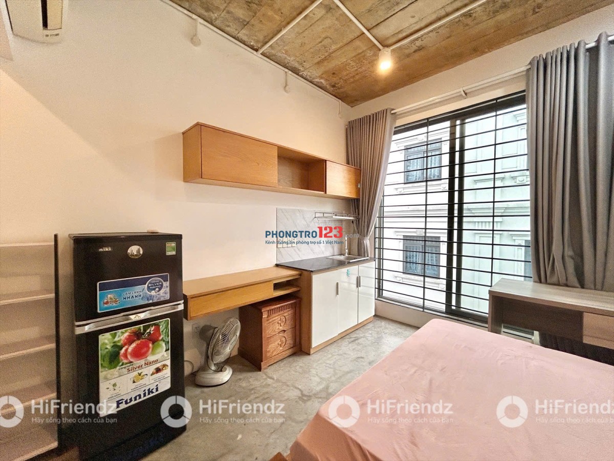 Studio cửa sổ lớn rộng 40m2 full nội thất gần sân bay, etown, lăng cha cả trung tâm quận tân bình