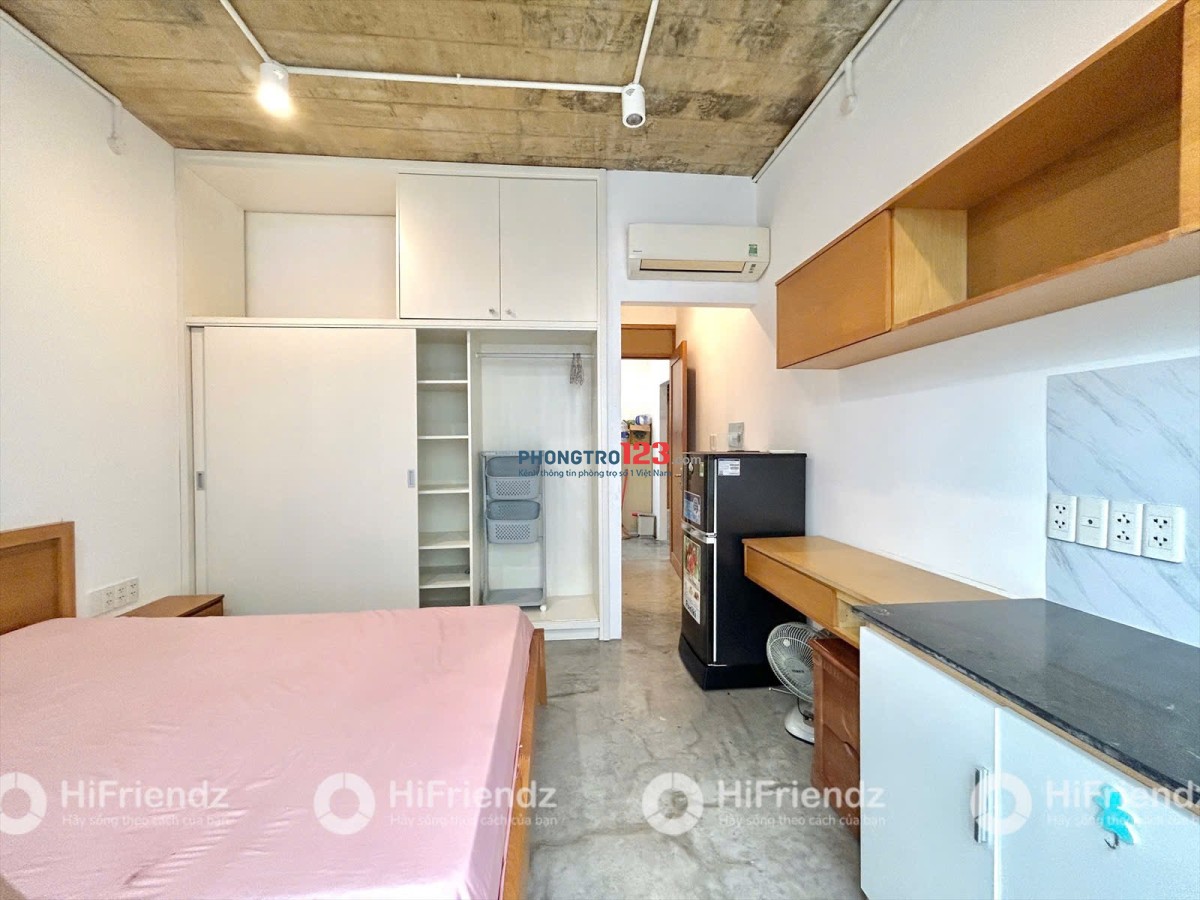 Studio cửa sổ lớn rộng 40m2 full nội thất gần sân bay, etown, lăng cha cả trung tâm quận tân bình