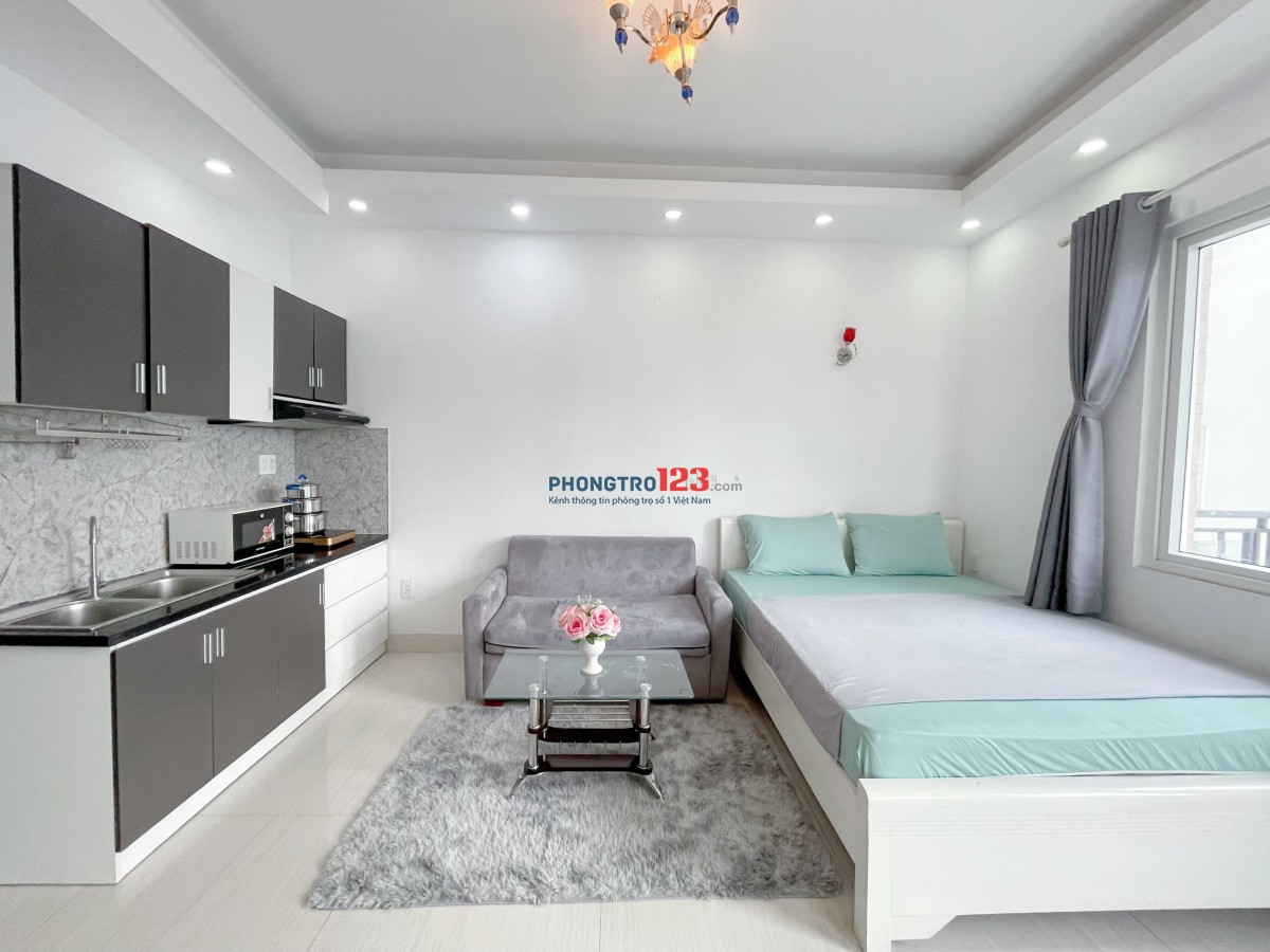 Căn hộ 30m2 máy giặt riêng giá hấp dẫn ngay Coopmart Nhiêu Lộc, ngã 4 Trần Quang Diệu