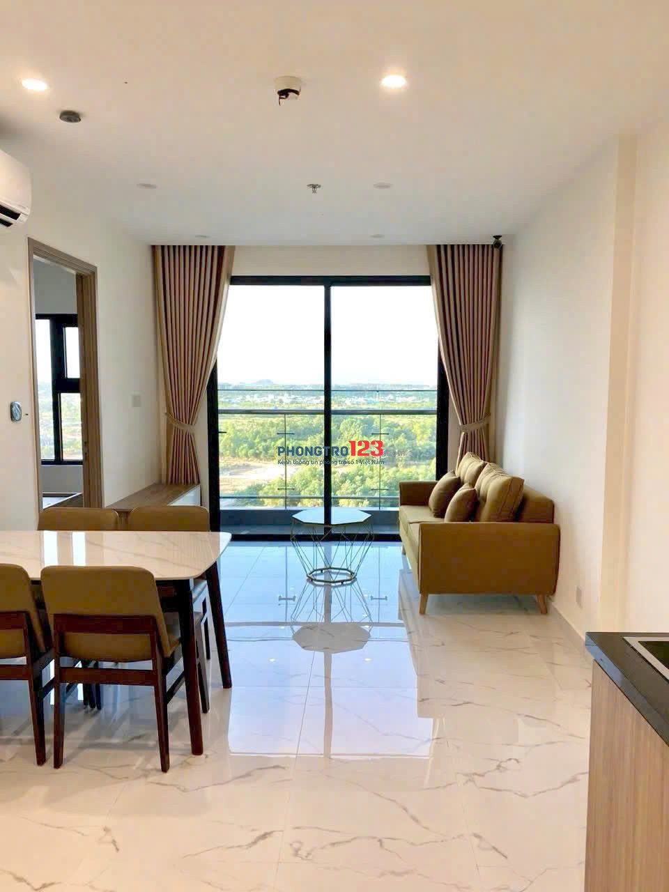 CHO THUÊ CHUNG CƯ 2 PHÒNG NGỦ TÒA OASIS-VGP QUẬN 9