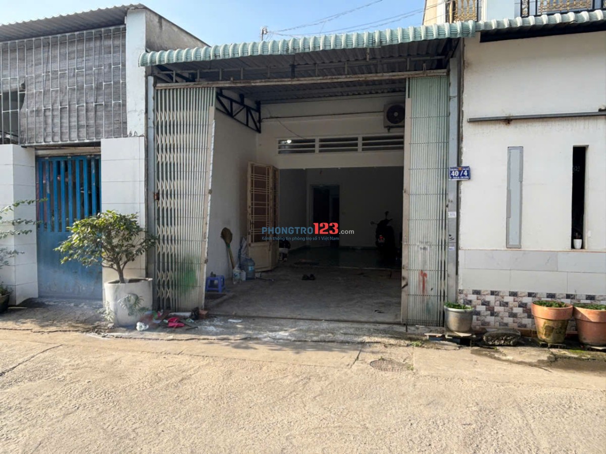 Cho Thuê Nhà Mặt Tiền 90m2 - 5 Triệu - Đường Bình Chuẩn 27