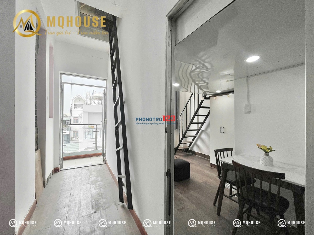 CHO THUÊ TRỌ DUPLEX ĐẦY ĐỦ NỘI THẤT, BAN CÔNG – VỊ TRÍ ĐẸP TẠI TÂN BÌNH – GẦN HỌC VIỆN HÀNG KHÔNG