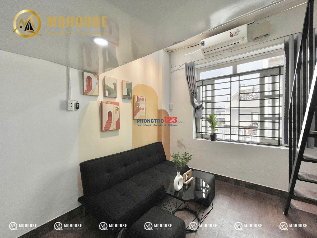 CHO THUÊ TRỌ DUPLEX ĐẦY ĐỦ NỘI THẤT, BAN CÔNG – VỊ TRÍ ĐẸP TẠI TÂN BÌNH – GẦN HỌC VIỆN HÀNG KHÔNG