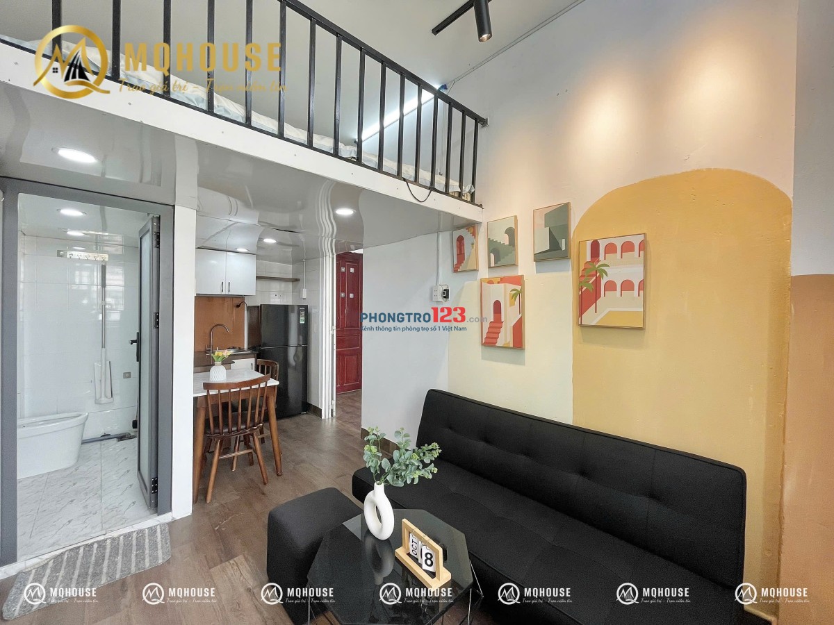 CHO THUÊ TRỌ DUPLEX ĐẦY ĐỦ NỘI THẤT, BAN CÔNG – VỊ TRÍ ĐẸP TẠI TÂN BÌNH – GẦN HỌC VIỆN HÀNG KHÔNG