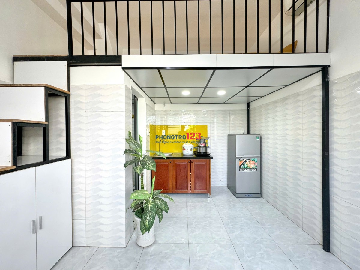 Full nội thất, 30m2, có ban công - thoáng mát - sạch sẽ Lý Thường Kiệt