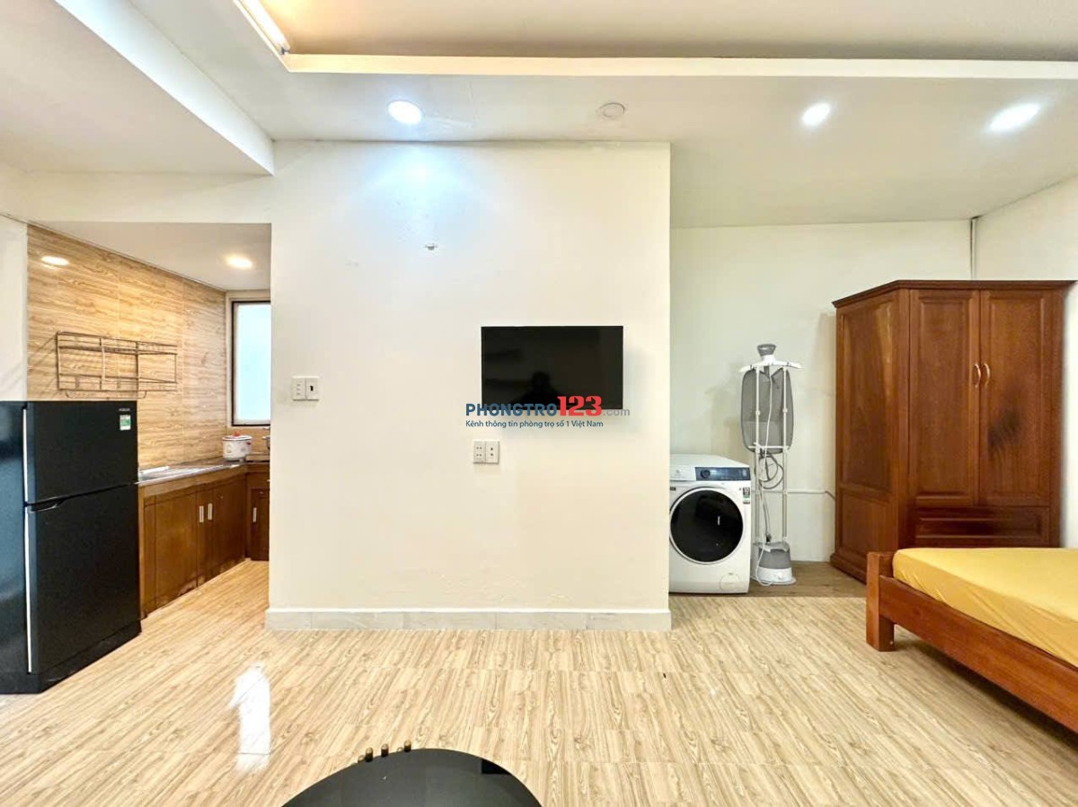 Căn hộ mini 35m2 tách bếp, rộng rãi, thoáng mát, đầy đủ tiện nghi Nguyễn Thị Minh Khai