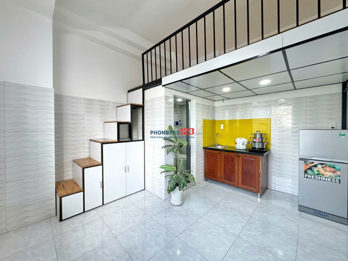 Full nội thất, 30m2, có ban công - thoáng mát - sạch sẽ Lý Thường Kiệt