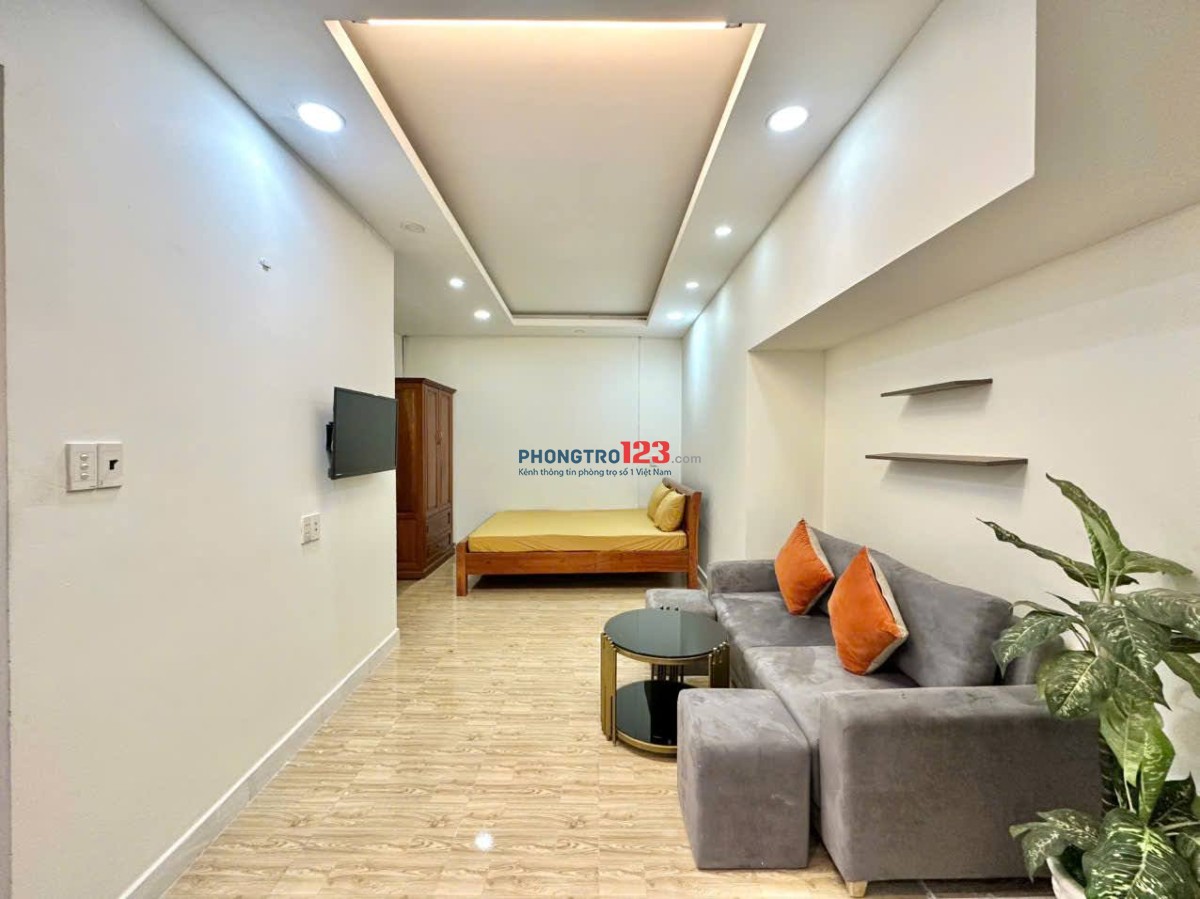 Căn hộ mini 35m2 tách bếp, rộng rãi, thoáng mát, đầy đủ tiện nghi Nguyễn Thị Minh Khai