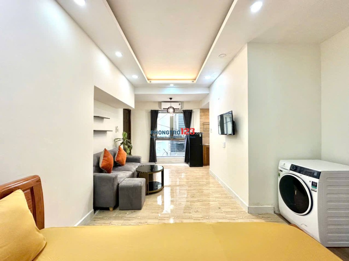 Căn hộ mini 35m2 tách bếp, rộng rãi, thoáng mát, đầy đủ tiện nghi Nguyễn Thị Minh Khai