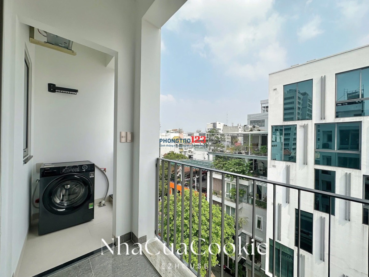 CHO THUÊ CĂN HỘ STUDIO TÁCH BẾP – BAN CÔNG – KHÓA VÂN TAY – VIEW ĐẸP