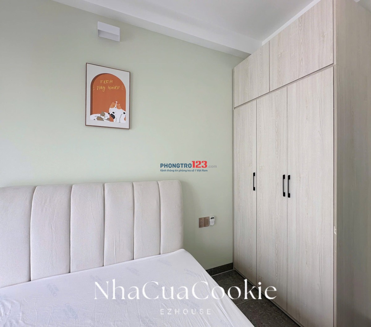 CHO THUÊ CĂN HỘ STUDIO TÁCH BẾP – BAN CÔNG – KHÓA VÂN TAY – VIEW ĐẸP